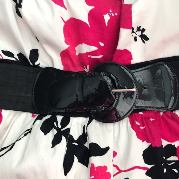 Corey P Bright White and Pink Floral Sundress - Picture 5 of 5